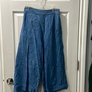 Madewell soft denim sailor pant
